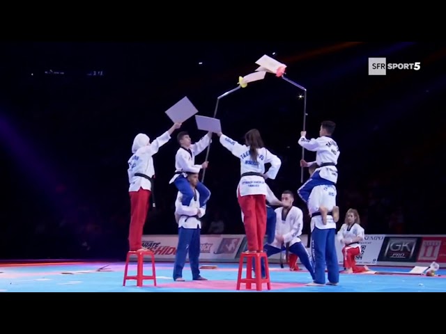 33e festival des arts martiaux paris-Bercy 2018 taekwondo club ittihad tanger andalus