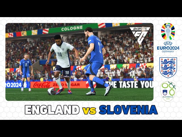 EURO 2024 | EA FC 24 - ENGLAND vs SLOVENIA