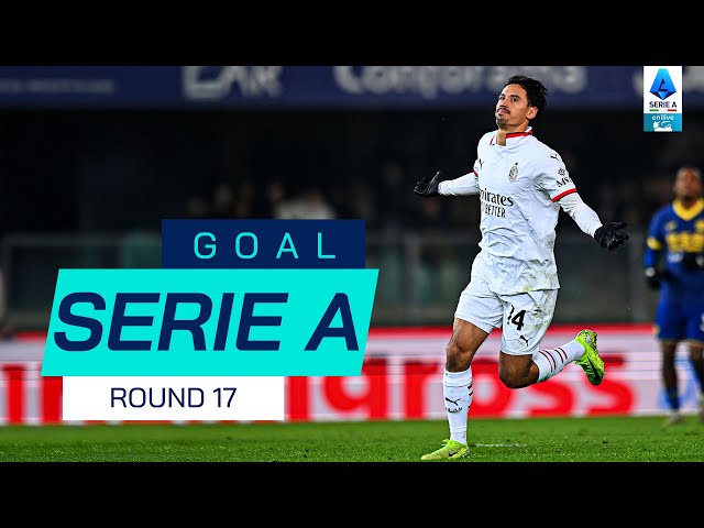 GOAL SERIE A |  Reijnders’ Decisive Strike | Goal Collection | Round 17 | Serie A 2024/25