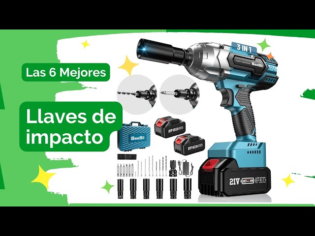 👉🛠️ 6 Mejores Llaves de impacto inalámbricas con batería Amazon Baratas✅[2024/Económicas]