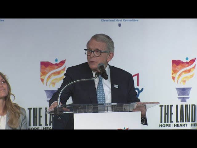 Ohio Gov. Mike DeWine, officials share update on Cleveland's bid for 2030 Special Olympics USA Games