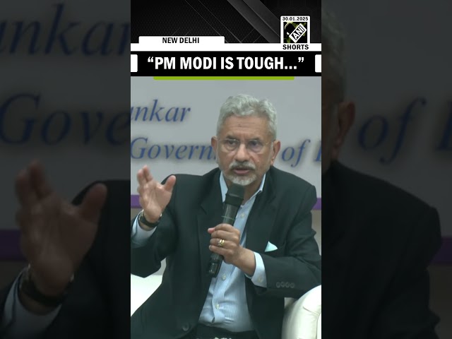 Jaishankar describes PM Modi as a "tough" and "motivational" boss