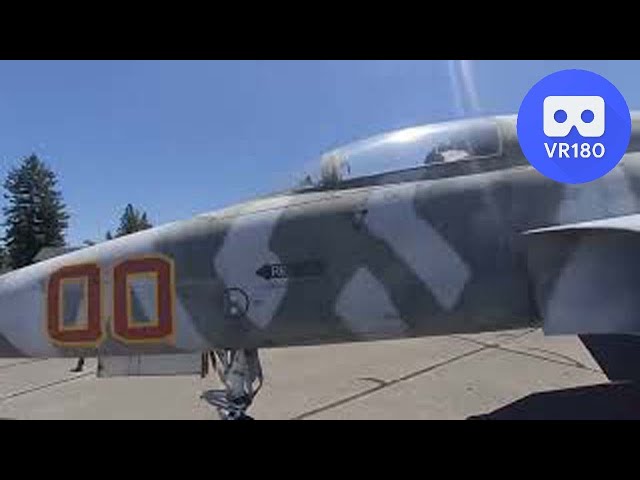 Northrop F-5E Tiger II VR180 Walk Around Pacific Coast Air Museum