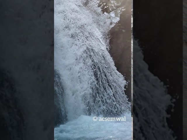 Relaxing Waterfall and Music| Crystal clear water||