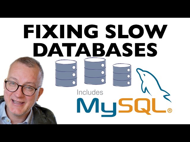 Fixing slow MySQL databases