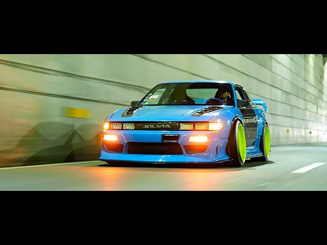 Nissan S13 Type 3 Dmax, 240SX Rocket Bunny  - BLUE BLOOD | 4K