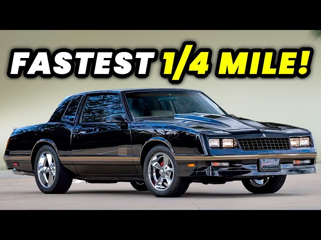 15 FASTEST 1980s Muscle Cars Over The Quarter Mile!