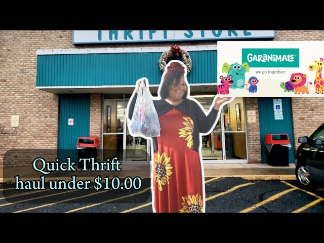 Quick Garanimal Thrift Store Haul| Part 1