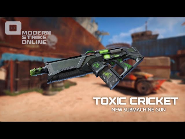 NEW SUBMACHINE GUN! Toxic Cricket 🦠