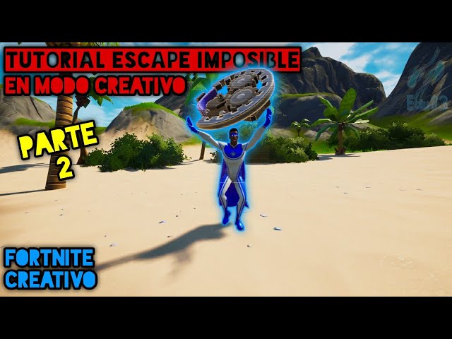 Como hacer escape imposible en creativo parte 2 | Fortnite tutorial