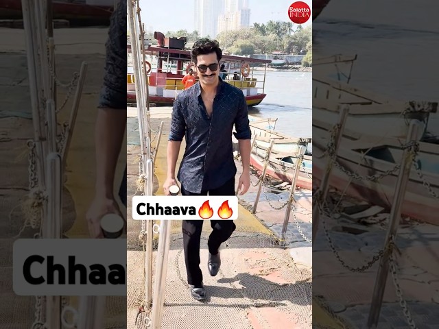 #vickykaushal takes the jetty in Versova to avoid traffic and reach destination on time