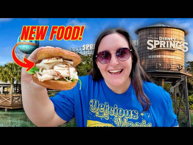 THE BEST NEW FOOD IN DISNEY SPRINGS- Walt Disney World