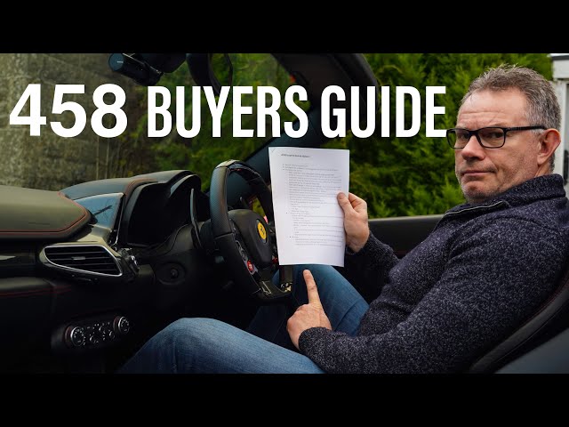 Ferrari 458 BUYERS GUIDE! (What should YOU Look Out For?)