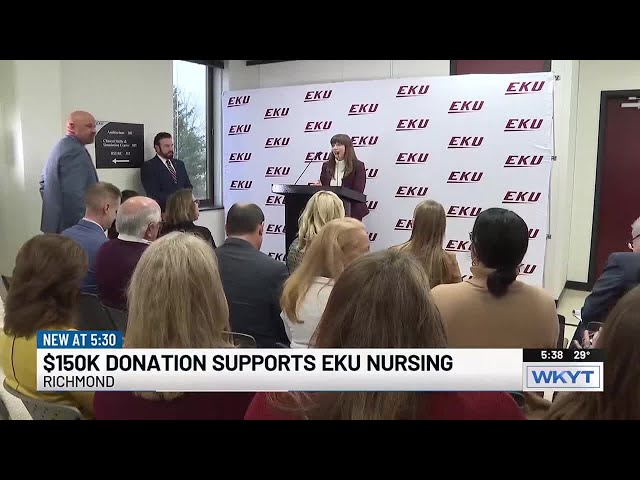 $150k donated to Eastern Kentucky University’s nursing program