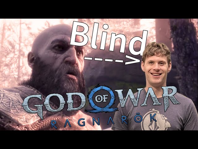 How to play God of War Ragnarok if You Are Blind \ Accessibility Stream.