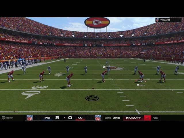 Madden NFL 25 Colts VS Chiefs Online Head 2 Head Multiplayer Gameplay