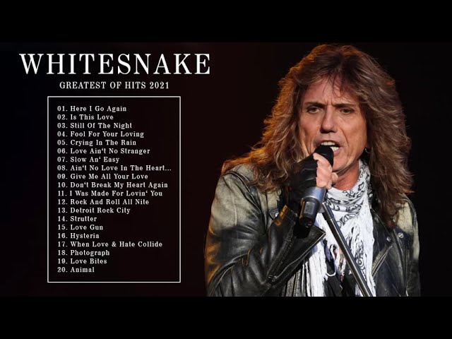 Whitesnake Greatest Hits Full Album - Best Songs Of Whitesnake Playlist 2021