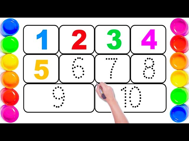 1 से 100 तक गिनती हिंदी एवं अंग्रेजी में | Learn to Count | 1-100 Number Song | Numbers 1 to 100