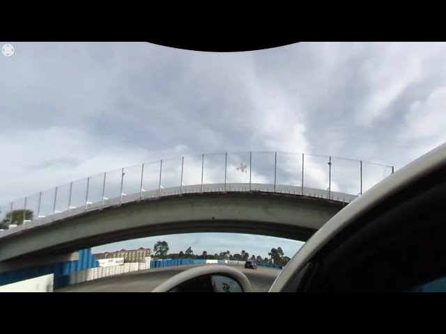 Driving Sebring with 360 Degree Video V360