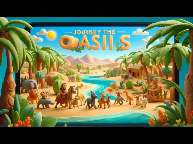 Journey to the Oasis: A Heartwarming Tale of Friendship and Courage | Animated Short Film