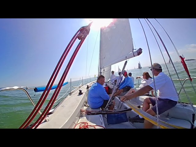 2017 Fall Bay Race 1 Start and Leg 1 VR