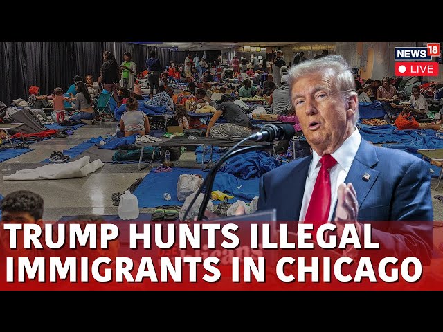 Trump's Eye On Chicago Immigrants | Trump Administration Launches Immigration Blitz In Chicago |N18G