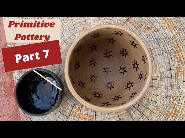 How to Make Primitive Pottery. Firing Our Pottery! (Part 7 of 8)