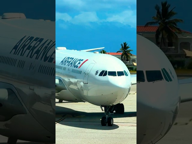 Air France Giant Airplane Closeup Arrival #aviation #planespotting #aircraft #bestairlines