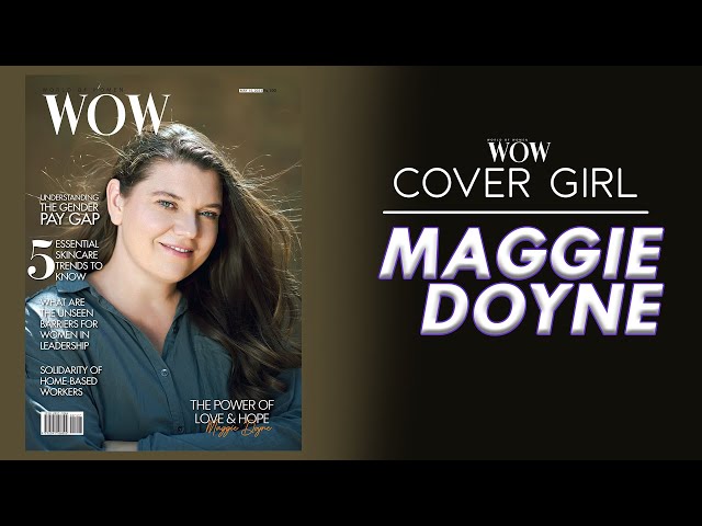 Maggie Doyne's Elegant Cover Shoot for WOW Magazine | Behind the Scenes