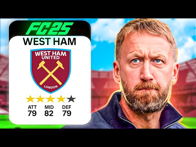 I Rebuilt West Ham United Under Graham Potter