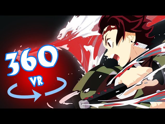 360° Demon Slayer FIGHT TEMARI DEMON! | VR Experience