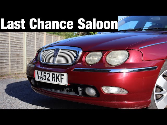 The Rover 75 Was MG Rover's Last Chance Saloon (2002 2.0CDTi Connoisseur SE Tourer Estate Road Test)