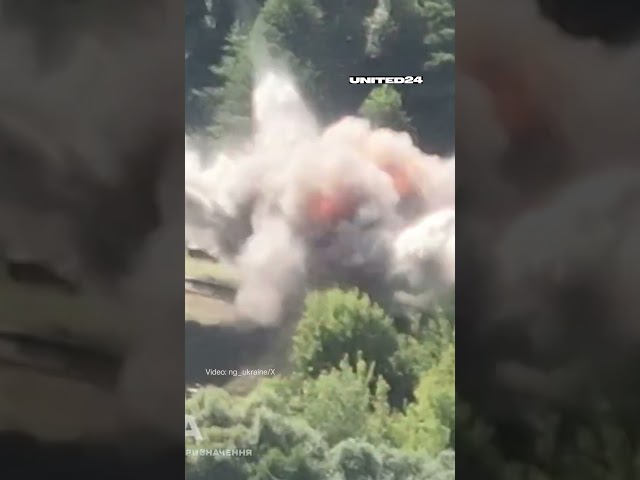 Ukrainian National Guardsmen Blew Up Railway Track Deep in the Russian Rear