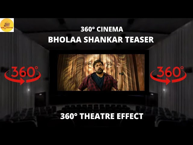 Bholaa Shankar Teaser| MegaStar Chiranjeevi,Keerthy Suresh|360° CINEMA|#chiranjeevi#tollywood#cinema