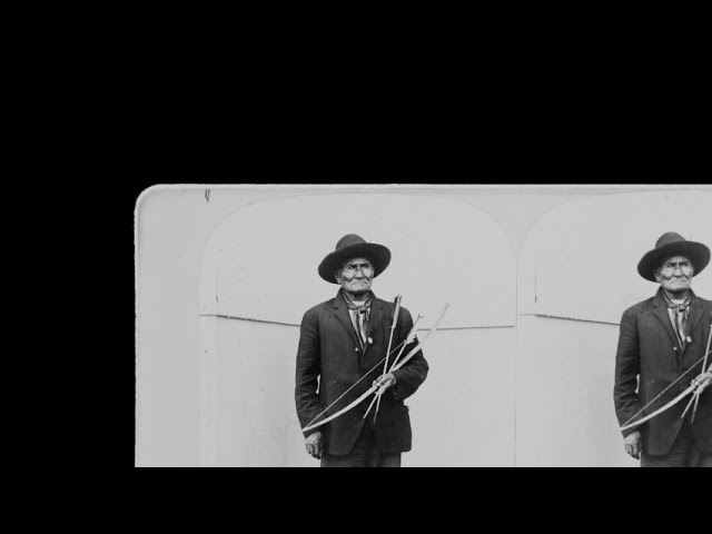 Geronimo in his 70’s, Worlds Fair 1904 (silent, still image)