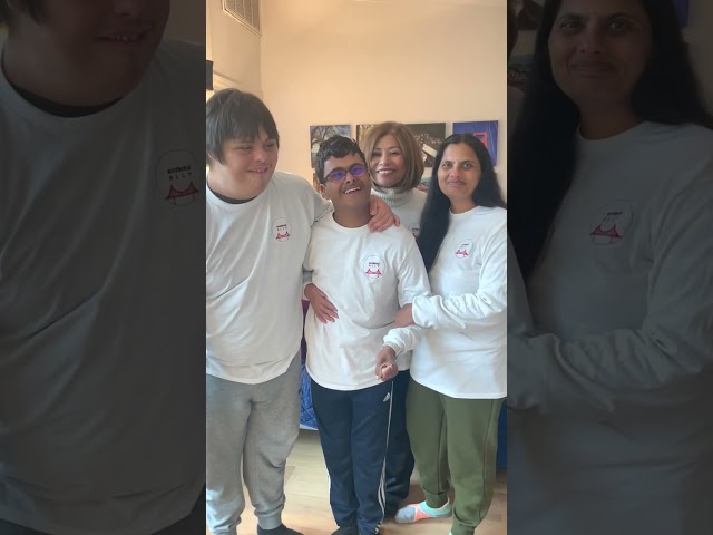 Moms and sons wish you a Happy Down syndrome day!