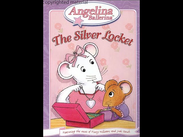 angelina ballerina and the silver locket dvd