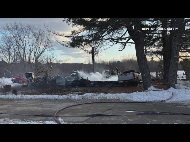 Monmouth home destroyed in Friday fire