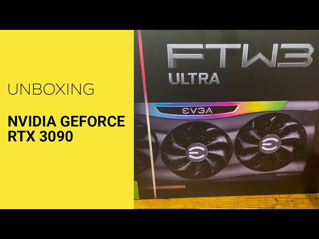 Bought a new video card Nvidia GeForce RTX 3090 24 g for the Ursa 12k camera, will see how it works