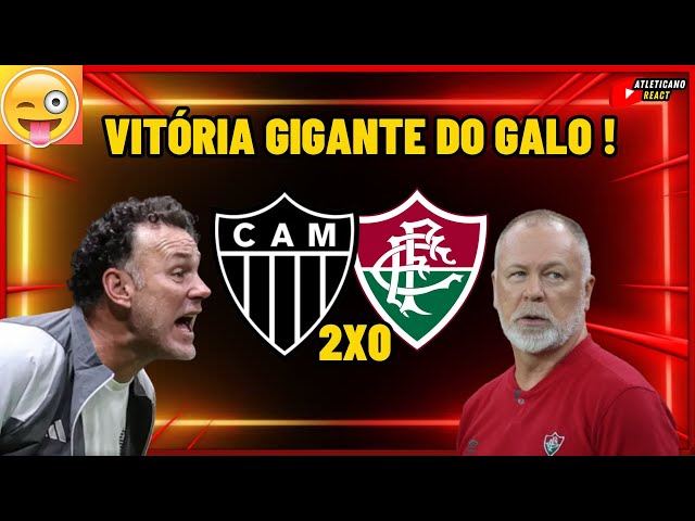 GABI MILITO DEU NÓ TÁTICO NO MANO ! ''VAMOS RUMO AO TITULO'' GALO 2X0 FLU