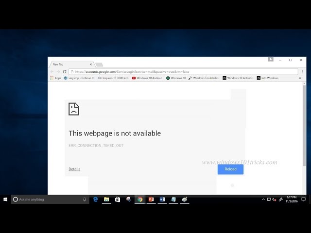 How To Fix Err Connection Timed Out In Google Chrome 2024