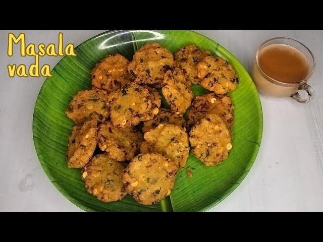 మసాల వడ || Chana dal vada || Evening snacks