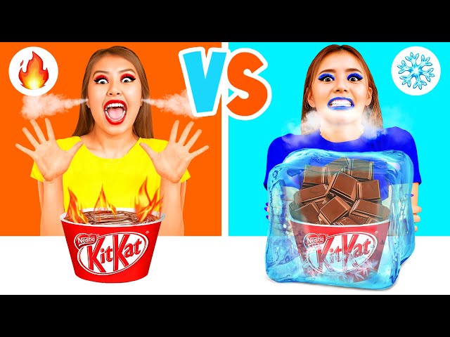 Heiß vs Kalt Food-Challenge | Lustige Food Challenges von Toon Toon