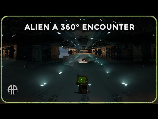 Alien A 360° Encounter / Halloween 2024 - Blender 3D