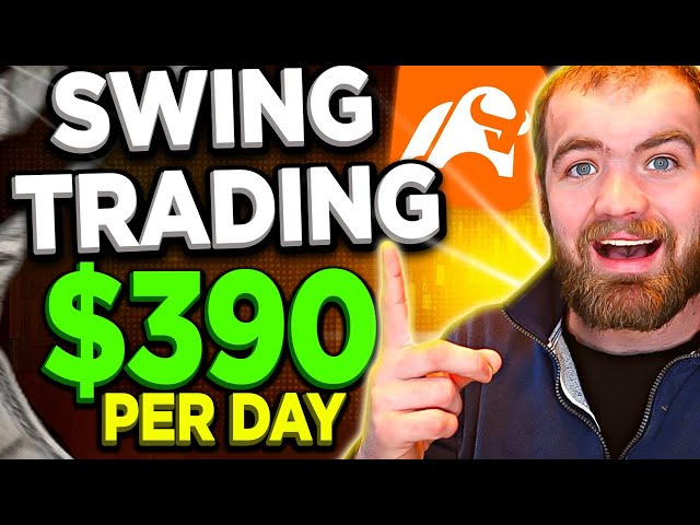 Simple $390/Daily Swing Trading Strategy 2025 | How to Swing Trade 2025