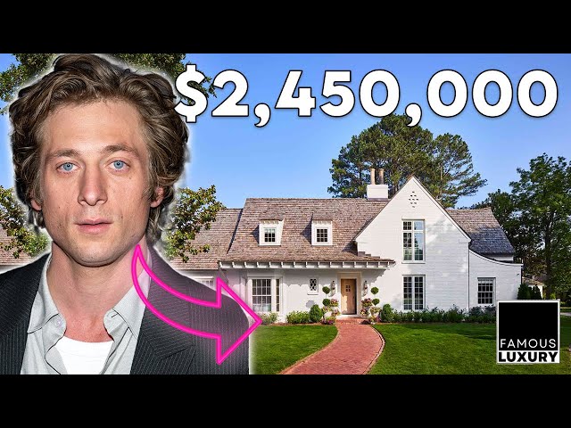 Jeremy Allen White Is On House Arrest Inside His 1920 Cottage Style LA Home | House Tour 2024