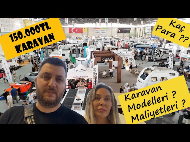 🚐 Turkey’s Largest Camping & Caravan Fair! | Exploring Hundreds of Caravans & Equipment