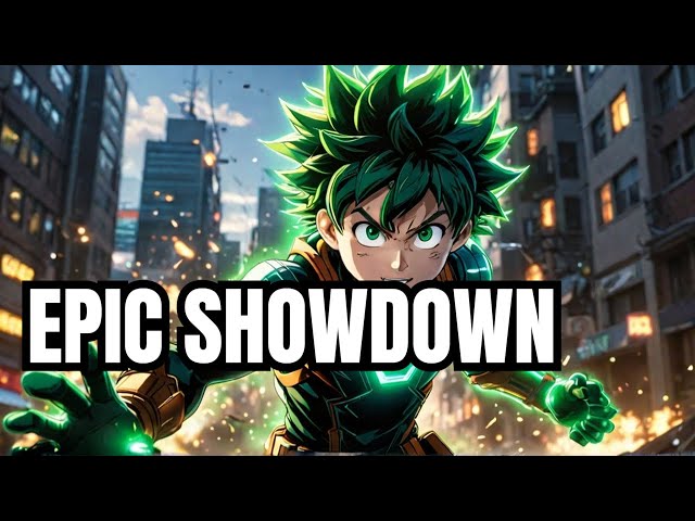 Vigilante Deku Takes On Muscular in Epic MY HERO ONE'S JUSTICE 2 Battle