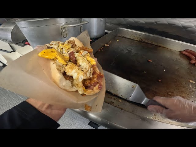 Breakfast Time | Pretty Odd Wieners Hot Dog Truck POV