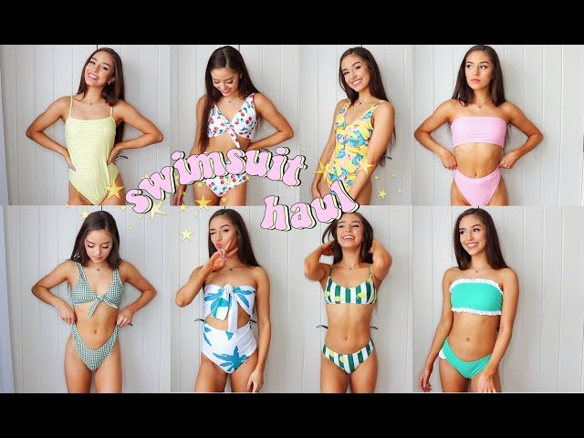 ZAFUL SWIMSUIT TRY-ON HAUL 2018